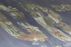 用行动支持队长！利雅得胜利球迷